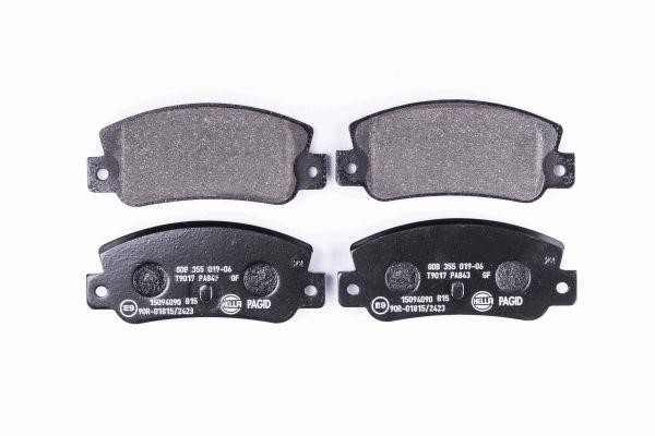 Hella 8DB 355 019-061 Brake Pad Set, disc brake 8DB355019061