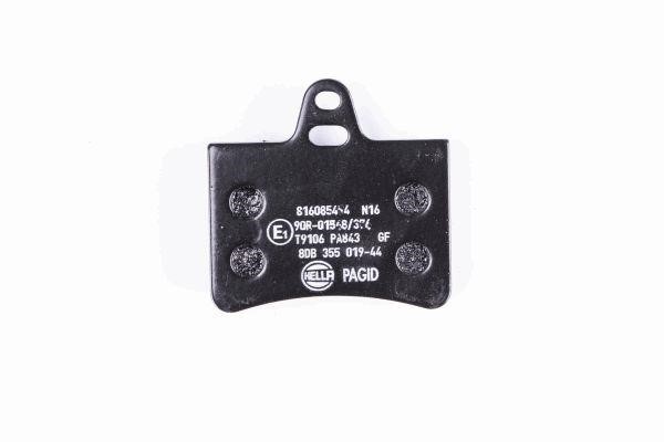 Brake pad set Hella 8DB 355 019-441