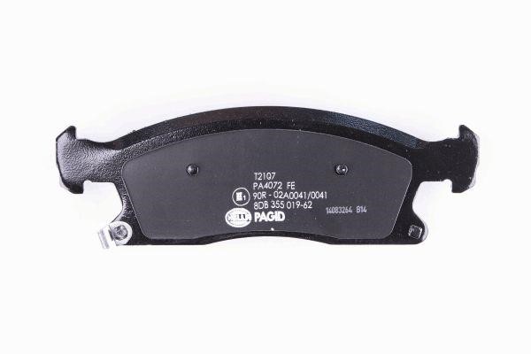 Brake Pad Set, disc brake Hella 8DB 355 019-621