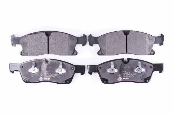 Hella 8DB 355 019-701 Brake pad set 8DB355019701 8DB355019701 Hella Brake pad set