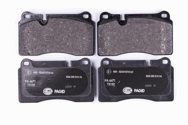 Hella 8DB 355 019-941 Brake Pad Set, disc brake 8DB355019941