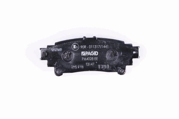 Brake pad set Hella 8DB 355 020-001