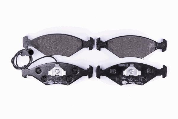 Hella 8DB 355 021-201 Brake Pad Set, disc brake 8DB355021201