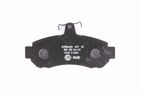Brake Pad Set, disc brake Hella 8DB 355 021-071
