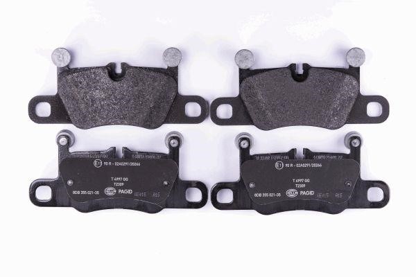 Hella 8DB 355 021-351 Brake Pad Set, disc brake 8DB355021351