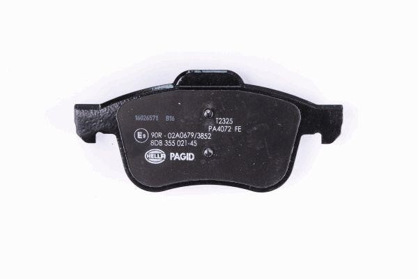 Brake Pad Set, disc brake Hella 8DB 355 021-451