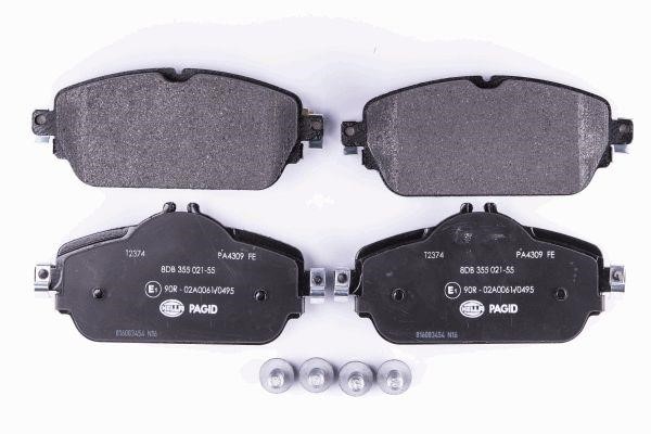 Hella 8DB 355 021-551 Brake Pad Set, disc brake 8DB355021551