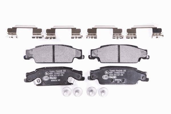 Hella 8DB 355 021-581 Brake Pad Set, disc brake 8DB355021581