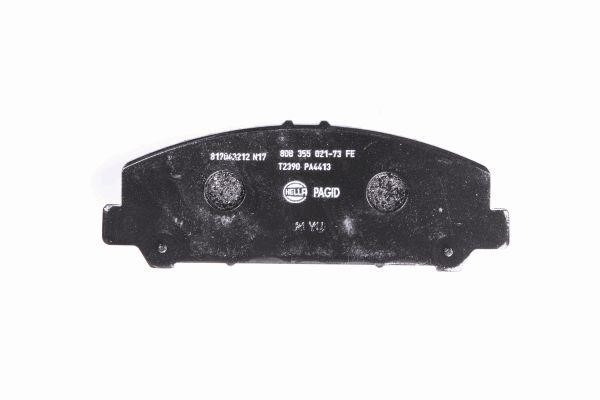 Brake Pad Set, disc brake Hella 8DB 355 021-731