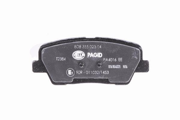 Brake Pad Set, disc brake Hella 8DB 355 023-041