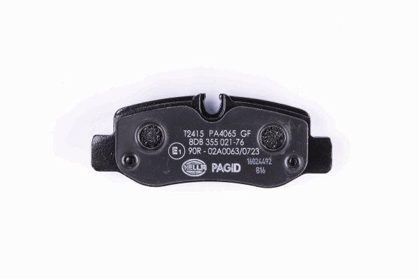 Brake pad set Hella 8DB 355 021-761