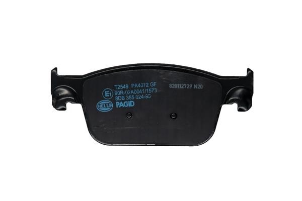 Brake pad set Hella 8DB 355 024-951
