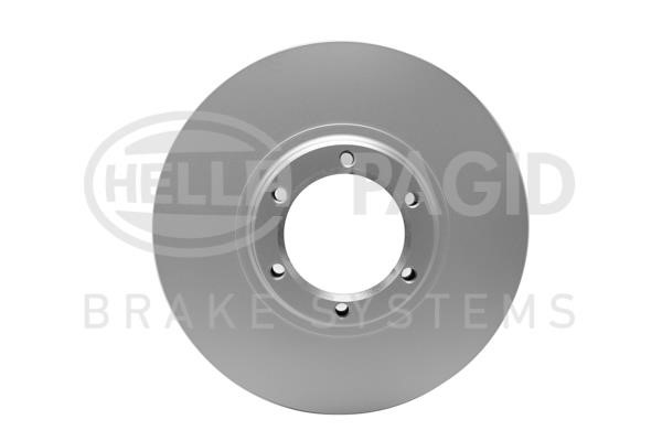 Hella 8DD 355 100-331 Front brake disc ventilated 8DD355100331