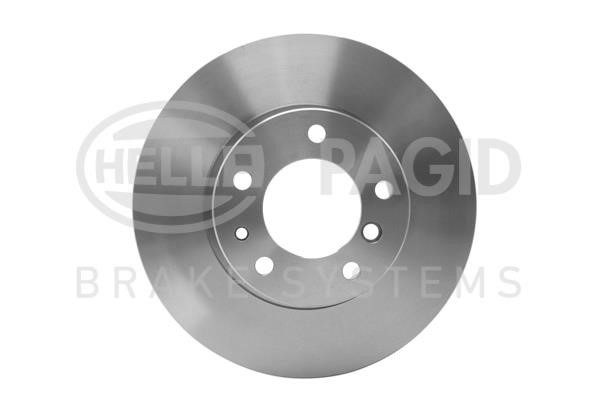 Hella 8DD 355 101-741 Front brake disc ventilated 8DD355101741