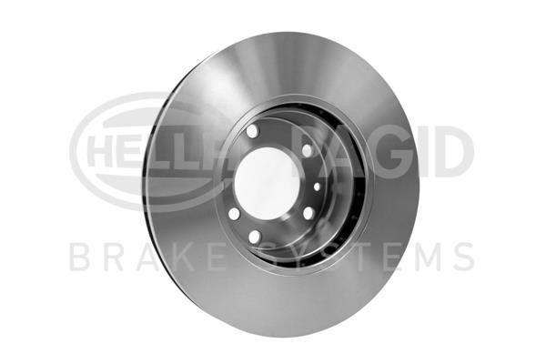 Front brake disc ventilated Hella 8DD 355 101-741