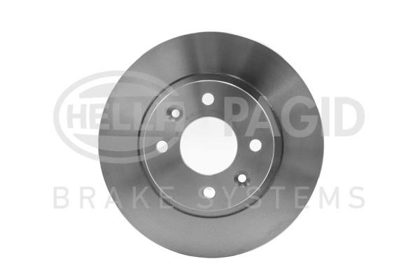 Hella 8DD 355 101-281 Front brake disc ventilated 8DD355101281