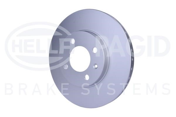 Front vented brake disc Hella 8DD 355 101-321