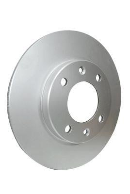 Rear brake disc, non-ventilated Hella 8DD 355 102-511