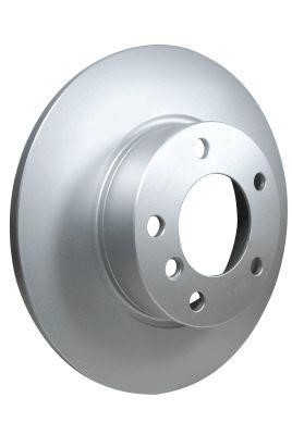 Unventilated front brake disc Hella 8DD 355 102-561