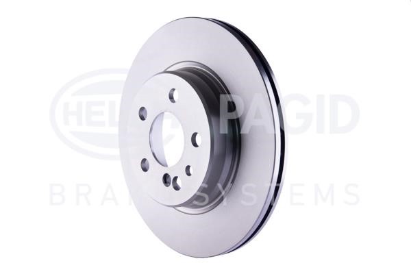 Rear ventilated brake disc Hella 8DD 355 102-711