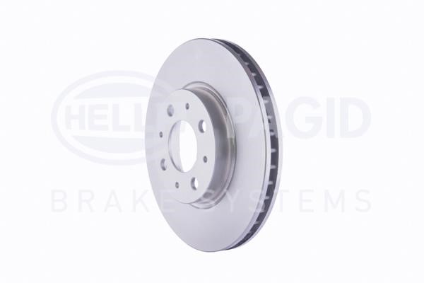 Front brake disc ventilated Hella 8DD 355 102-901