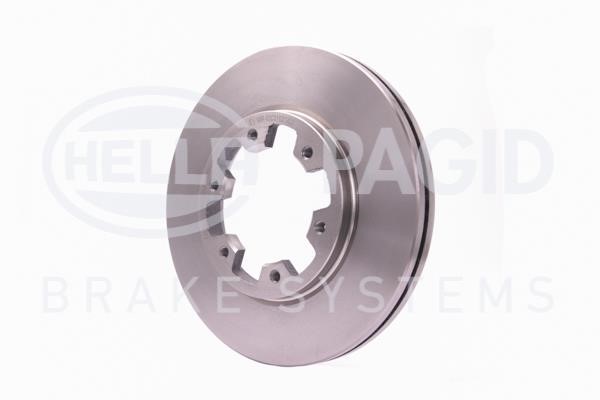 Front vented brake disc Hella 8DD 355 102-921