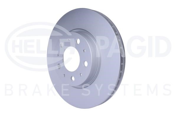 Front vented brake disc Hella 8DD 355 103-681
