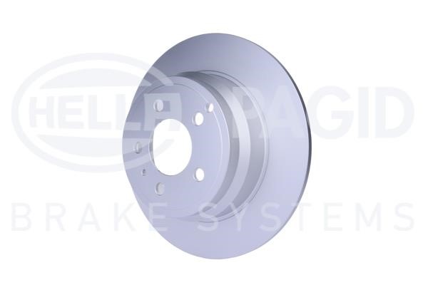 Rear solid brake disc Hella 8DD 355 103-701