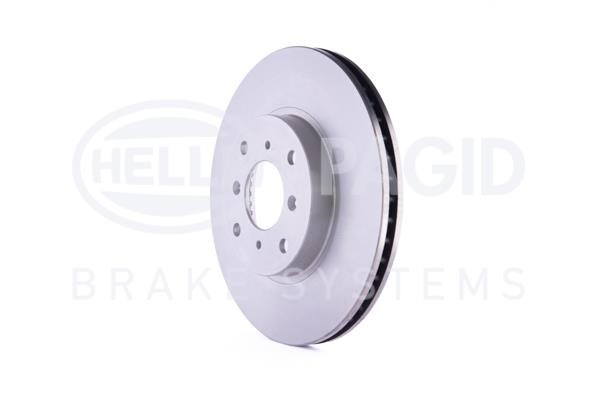 Front brake disc ventilated Hella 8DD 355 104-991