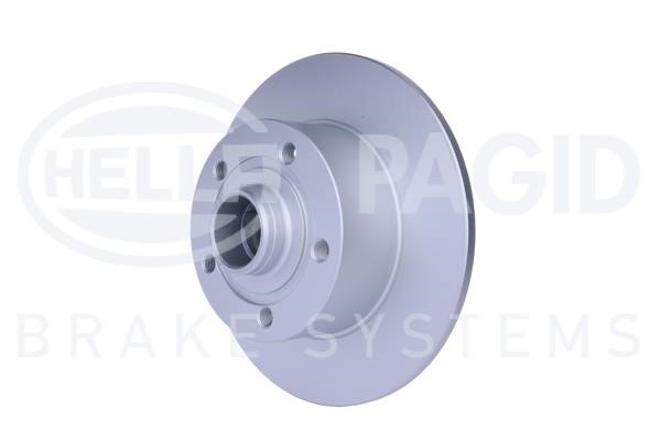 Rear solid brake disc Hella 8DD 355 104-231