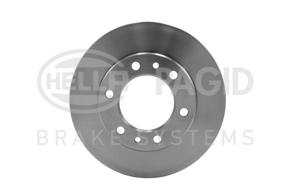 Hella 8DD 355 105-191 Front brake disc ventilated 8DD355105191
