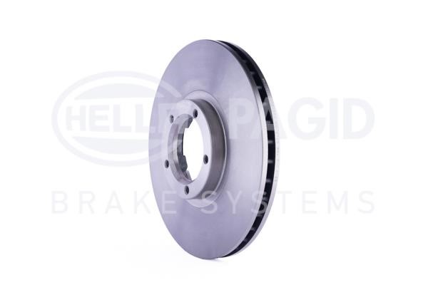 Front brake disc ventilated Hella 8DD 355 105-641