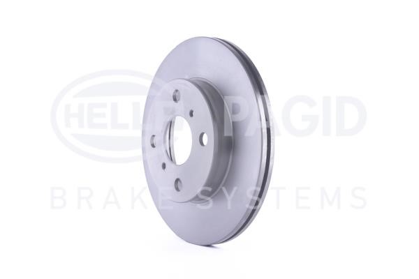 Front brake disc ventilated Hella 8DD 355 104-781