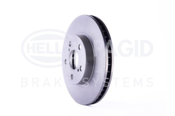 Front vented brake disc Hella 8DD 355 104-891