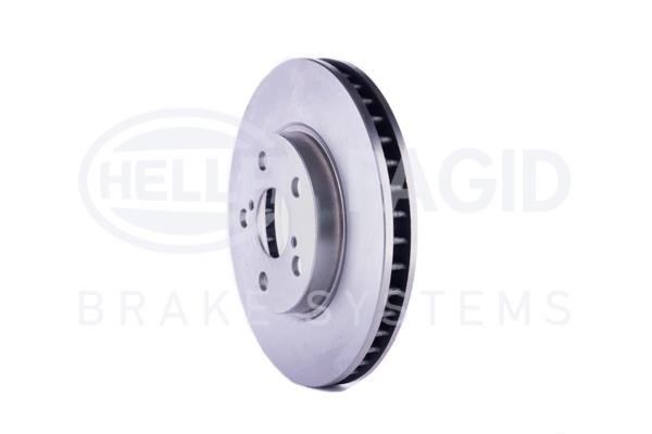 Front brake disc ventilated Hella 8DD 355 104-901