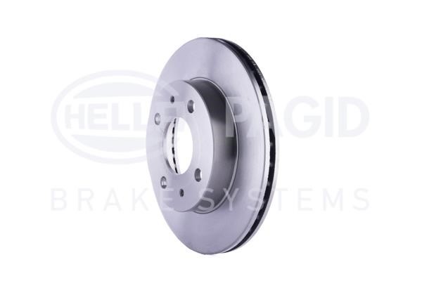 Front brake disc ventilated Hella 8DD 355 105-921