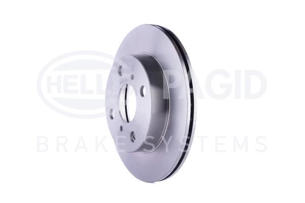 Front brake disc ventilated Hella 8DD 355 106-631