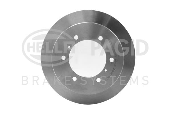 Hella 8DD 355 106-221 Rear brake disc, non-ventilated 8DD355106221