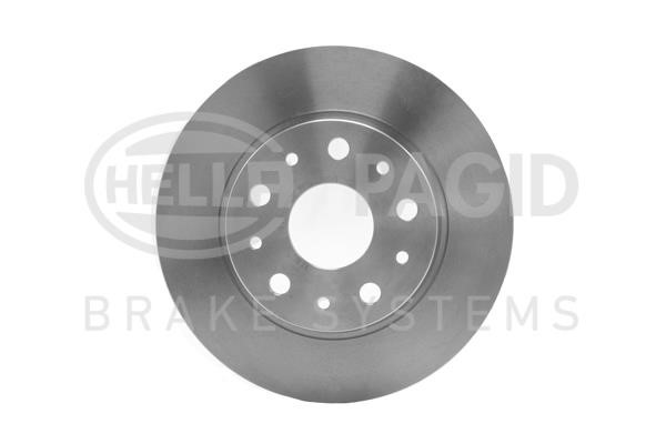 Hella 8DD 355 106-381 Rear brake disc, non-ventilated 8DD355106381