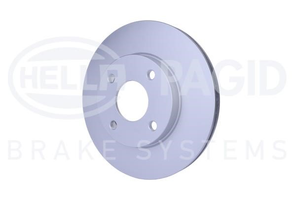 Front brake disc ventilated Hella 8DD 355 106-431