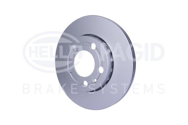 Front vented brake disc Hella 8DD 355 107-651