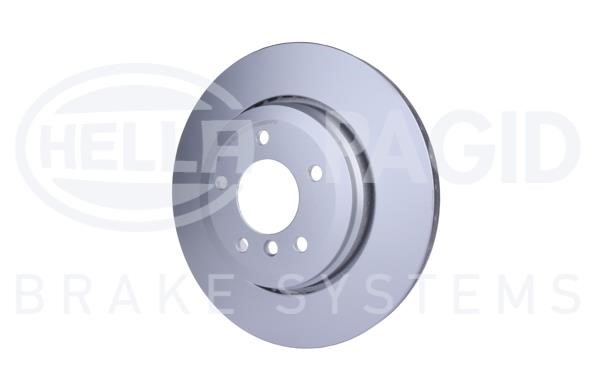 Rear ventilated brake disc Hella 8DD 355 107-691
