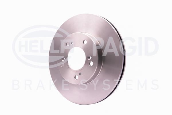 Front brake disc ventilated Hella 8DD 355 107-131