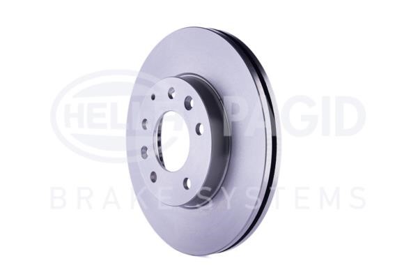 Front vented brake disc Hella 8DD 355 108-131