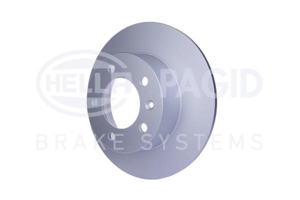 Rear solid brake disc Hella 8DD 355 108-291
