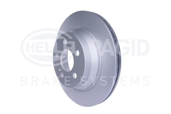 Rear vented brake disc Hella 8DD 355 108-861