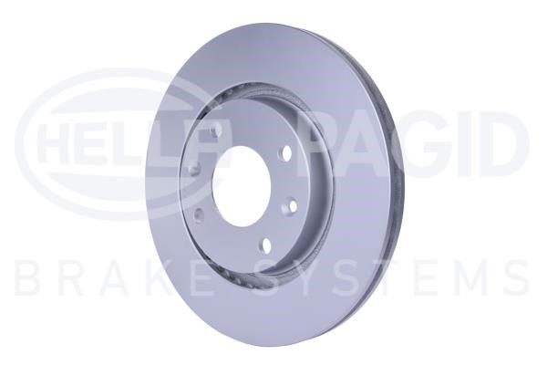 Front vented brake disc Hella 8DD 355 108-351