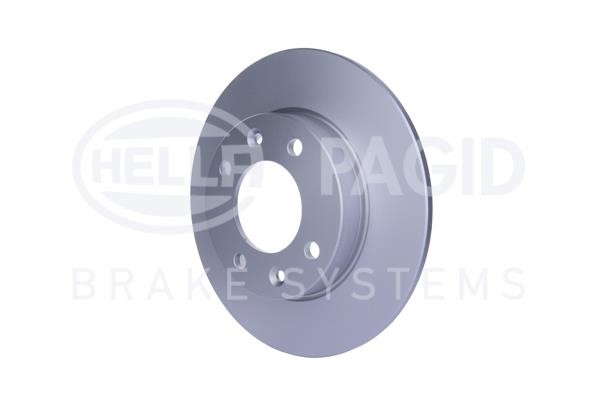 Rear solid brake disc Hella 8DD 355 108-391