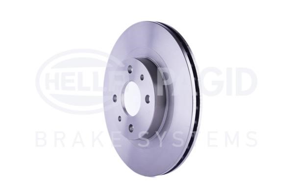 Front brake disc ventilated Hella 8DD 355 108-441