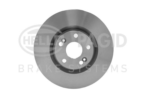 Hella 8DD 355 108-461 Front brake disc ventilated 8DD355108461